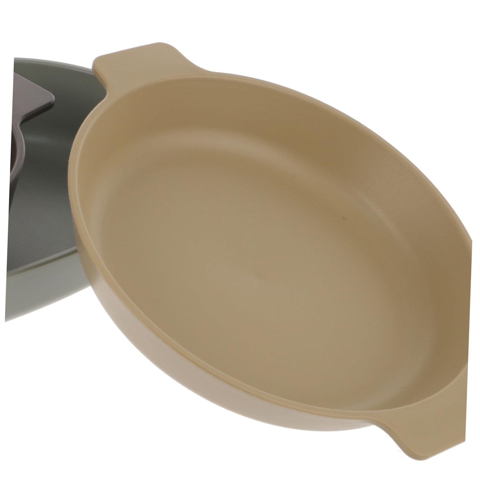 iplusmile Juego de Vajilla Portátil de Plástico 1 Set para Camping | Platos y Tazón, Diseño Compacto y Ligero, para Senderismo y Escalada, Fácil de Limpiar y Transportar