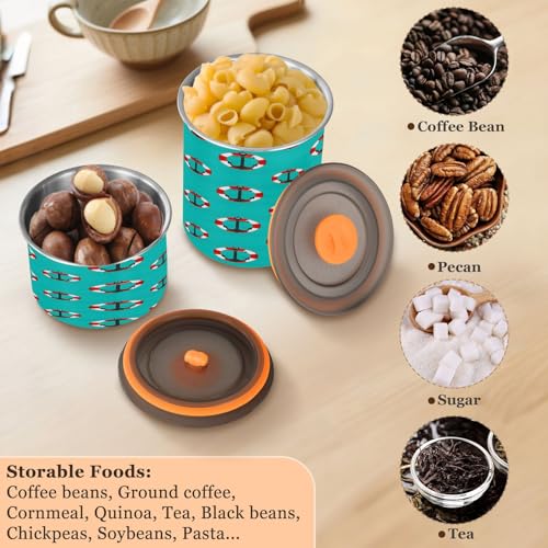 Recipiente hermético de acero inoxidable para café 30 oz miniatura 5