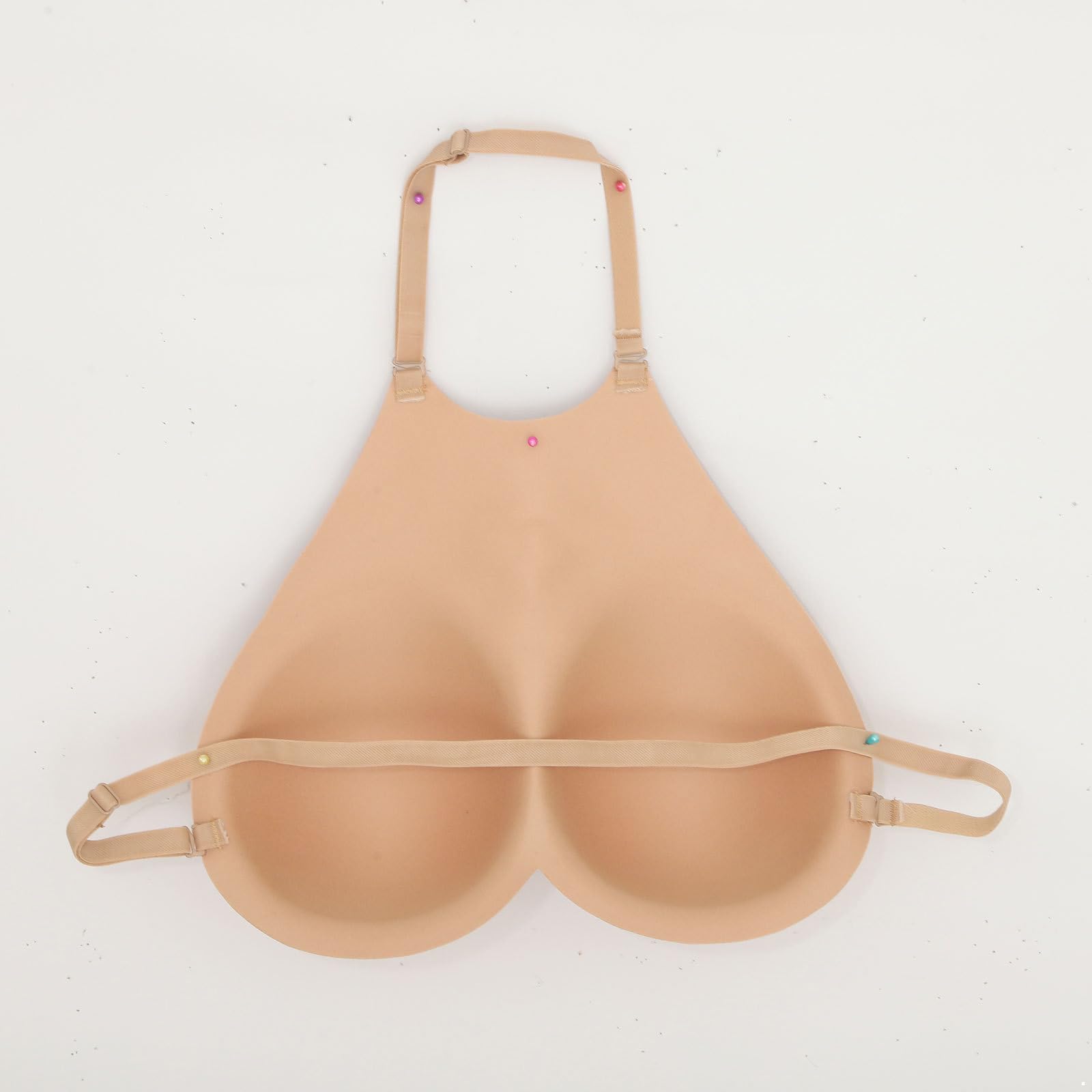 D Cup Mousse Faux Seins Crossdresser Plaque Thoracique Faux Seins Prothèses Mammaires pour Cosplay Drag Queen Crossdresser Transgenre