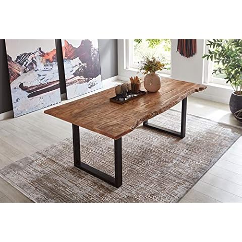 SAM Esstisch Dora 140 x 80 cm, Mangoholz massiv Cover
