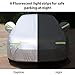 Bliifuu Car Cover,SUV Protection Cover Breathable Outdoor Indoor for All Season All Weather Waterproof/Windproof/Dustproof/Scratch Resistant Outdoor UV Protection Fits SUV Car (190''Lx75''Wx72''H)