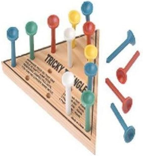 U.S. Toy Tricky Triangle Game - Juegos de viaje, surtido, MU845