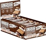 Anabar Protein Bar, The Protein-Packed Candy Bar, Amazing Tasting Protein Bar, No Sugar Alcohols, Real Food, Amazingly Delicious, 20 Grams of Protein (12 Bars, Milk Chocolate Campfire S'mores)