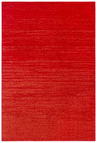 Safavieh Modern Ombre Indoor Woven Rectangle Area Rug, Adirondack Collection, ADR113, in Red/Grey - Image 3
