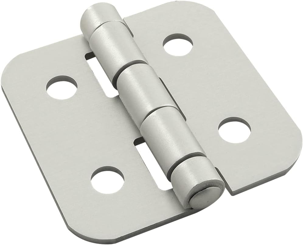 8020, 2086, 10 Series, Aluminum Small Hinge for 1010 Profiles, Fits 1.0" Extrusions, 2" x 2", Max Load 40 Pounds, Corrosion-Resistant, Cost-Effective (14, Black Anodize)