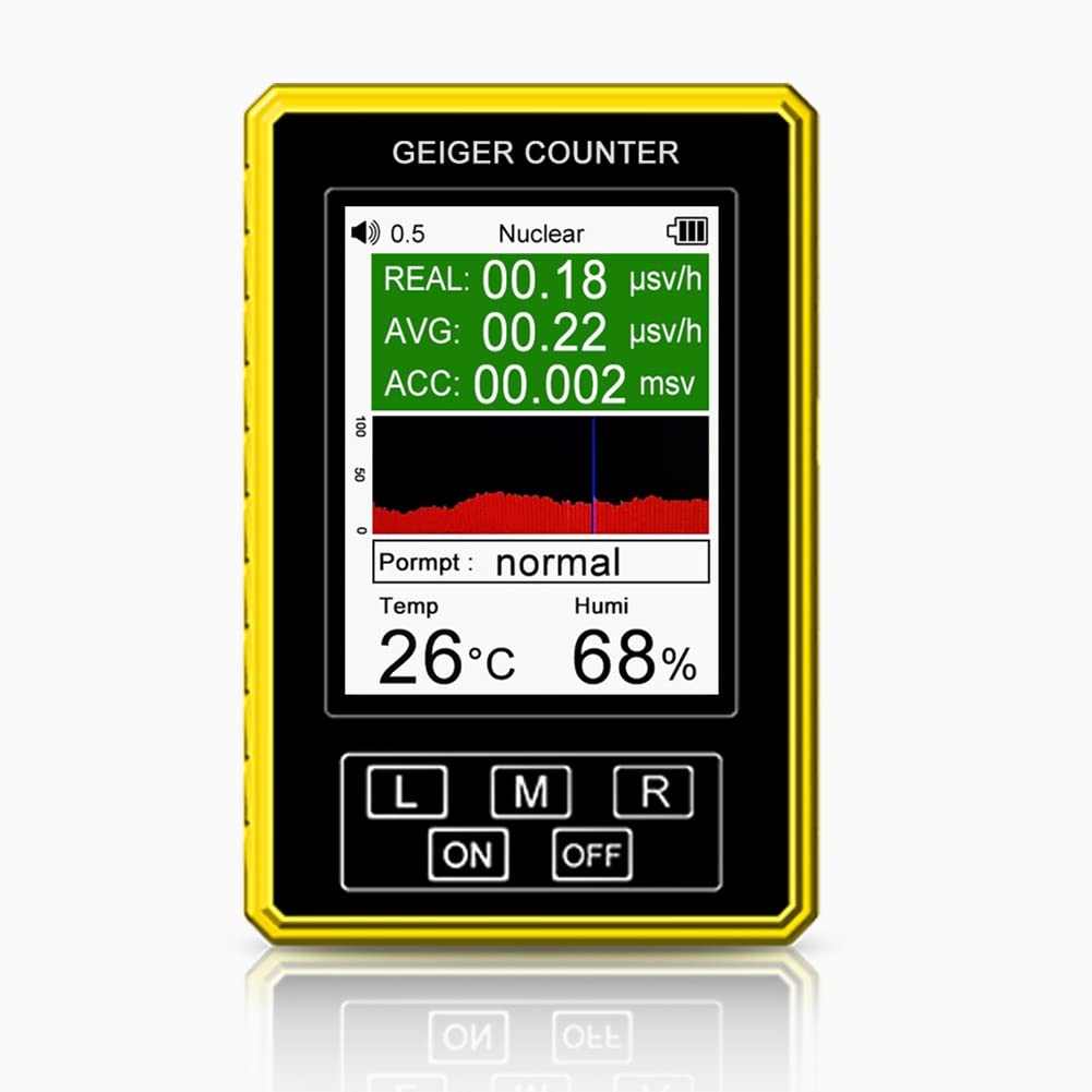 XR3 Pro Digital Nuclear Radiation Detector Contatore Geiger Dosimetro Semi-Funzionale Misuratore EMF βγ X-Ray Gamma Tester