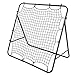 Alomejor Football Training Assist Tool Steel Collptible Net - Portable Football Goal for Strength and Control - for Children and Adults