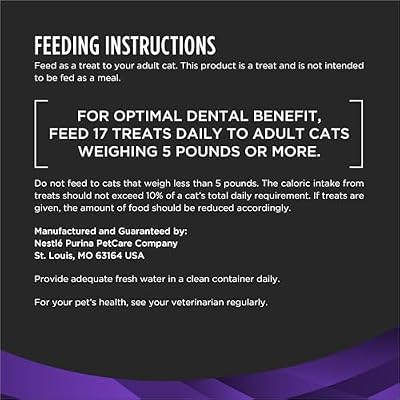 Purina Pro Plan Veterinary Diets Dental Bites Cat Treats - 1.8 oz. Pouch