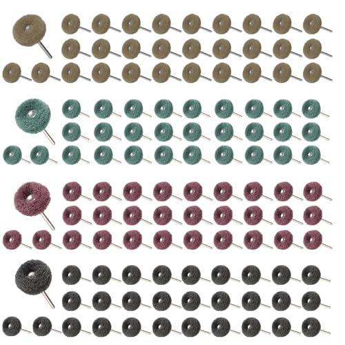 Roues abrasives grain 80 à 400 pour un ponçage fin sans rayure