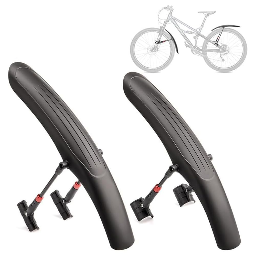 CDHNG Bicycle Mudguard Set for Trek TX300 1976, Bike Mudguard Set Adjustable Wide Front Rear Mudguard Portable Bike Bicycle Splash Guard