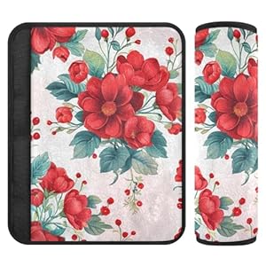 Nexawaveo Premium Gurtpolster Cartoon-Wolfs (2 Stück)