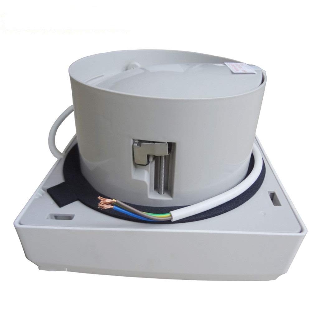 Aspiratore da Bagno, aspiratore da Cucina Silenzioso da 6 Pollici, Parete con Finestra in Vetro per Bagno/Soggiorno/Camera da Letto