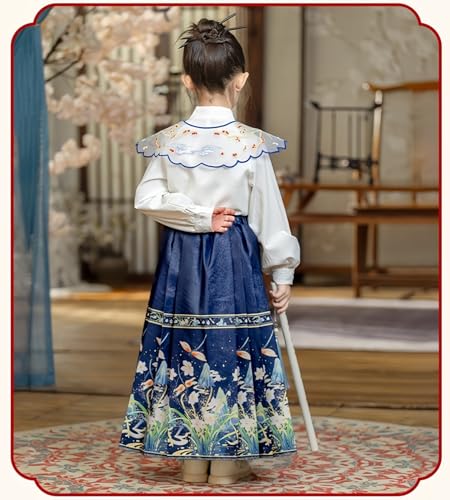 Disfraz Hanfu Tradicional Chino para Niñas miniatura 3