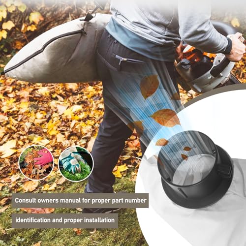 Sac bandoulière compatible avec Black & Decker 614000401 BV2500 - 8