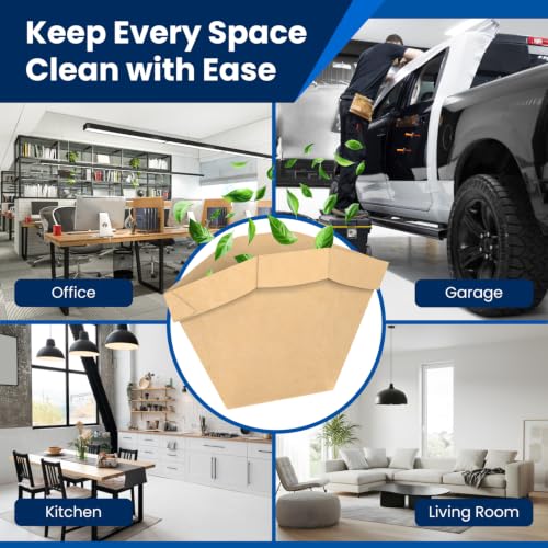 Image of Gearwiz 10-Pack Disposable Vacuum Bags For Gearwiz Backpack Vacuum Cleaner, Paper Liner Replacement for Cleaner Dust Collection
