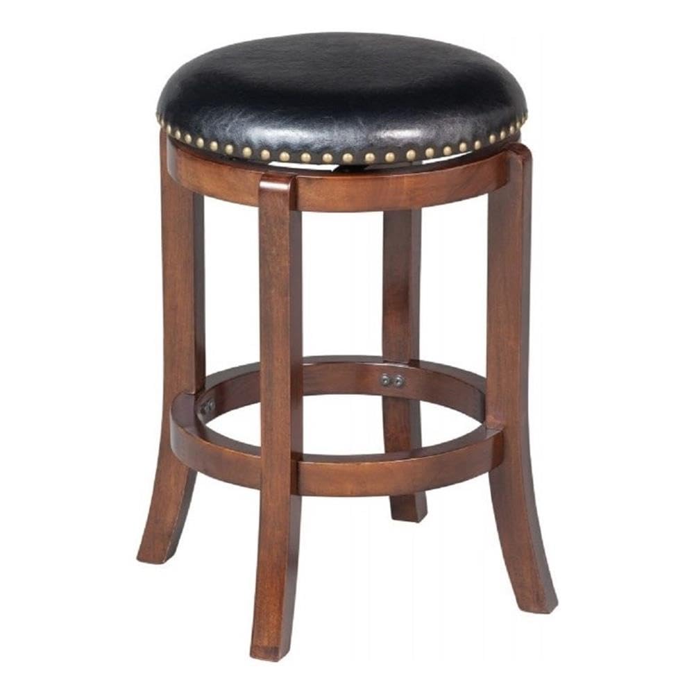 Cordova Counter Height Swivel Stool, 24-Inch, Cappuccino