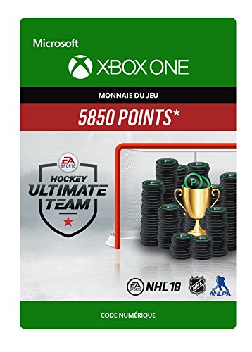 NHL Points 5850 pour Xbox One Code jeu à télécharger EA Sports Ultimate Team