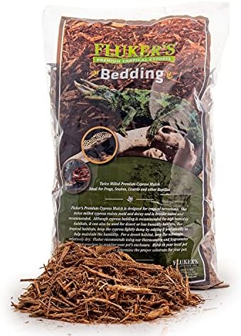 Fluker's Premium Tropical Cypress Bedding for Reptiles, 5 QT