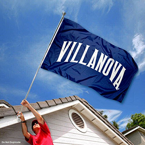 Villanova University Gartenflagge – 100% Polyester, Doppelseitig, Design D, Offiziell Lizenziert