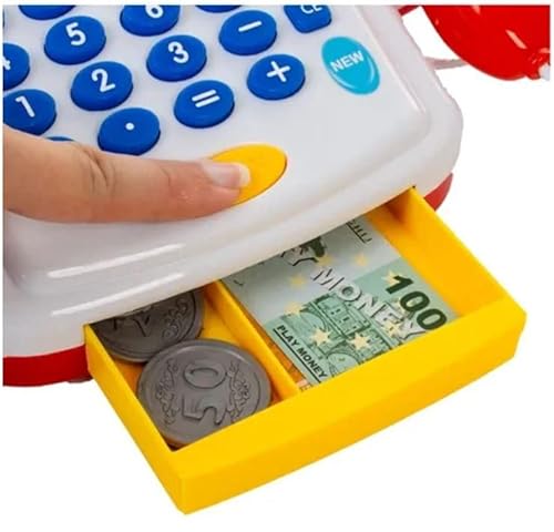 Caixa Registradora Brinquedo Infantil Mercado Com Luz e Som