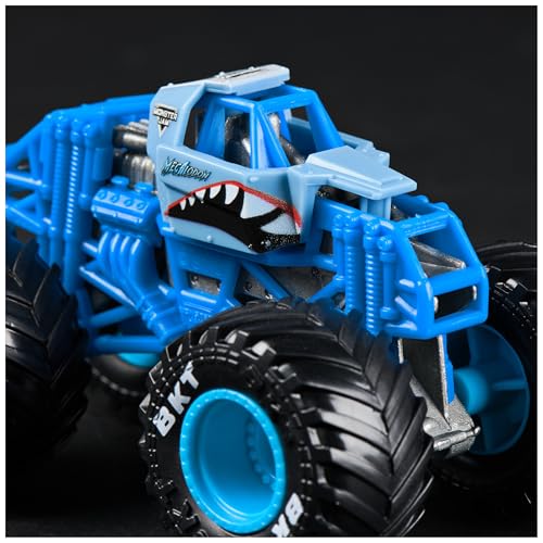 Image of Monster Jam, Official Megalodon Monster Truck, Die-Cast Vehicle, 1:64 Scale, Kids Toys for Boys Ages 3 and up