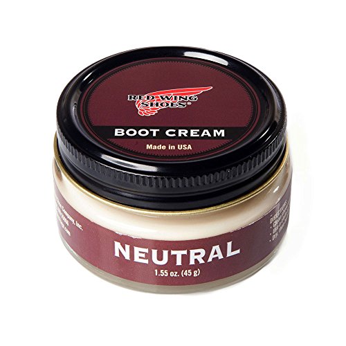red wing neutral boot cream