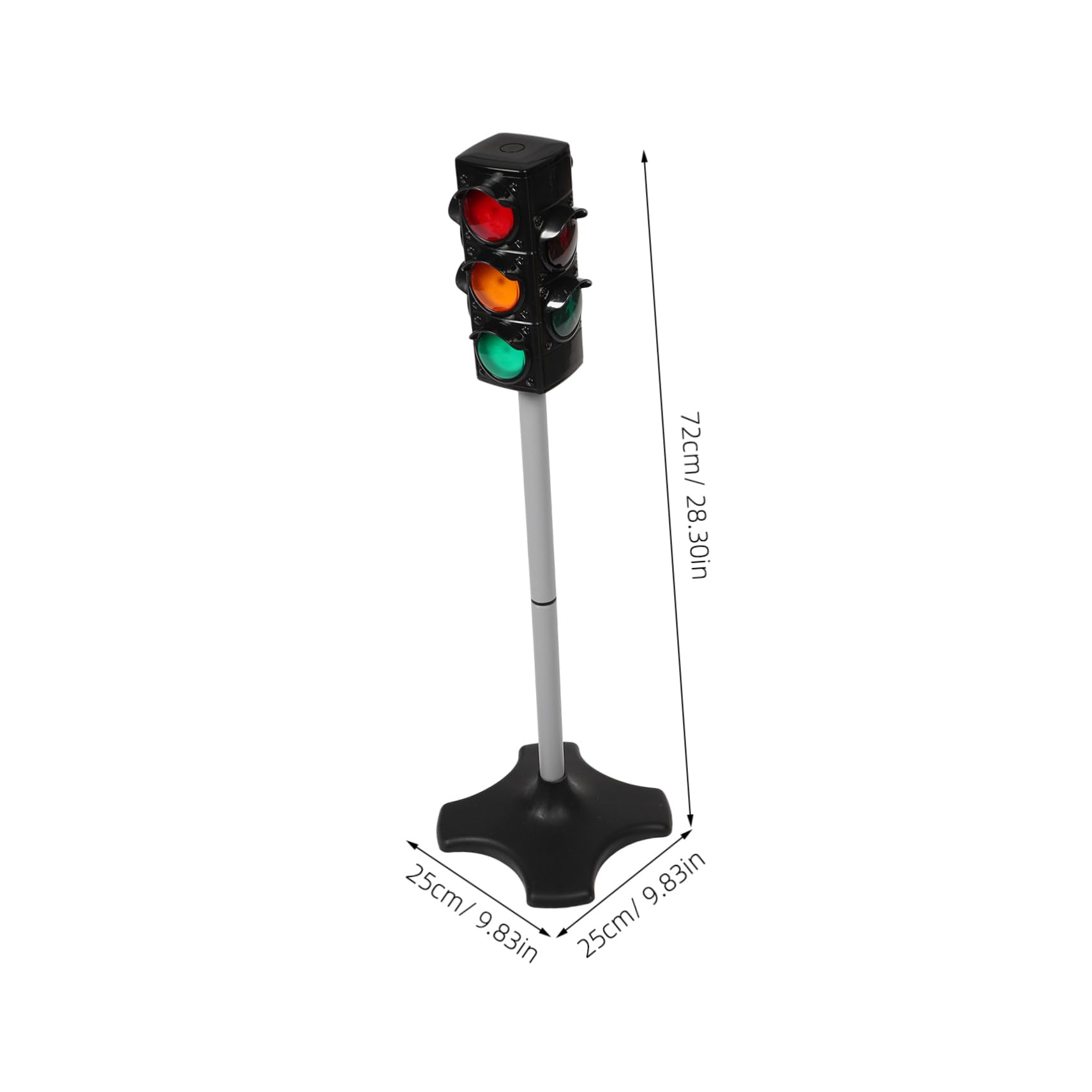 GALPADA Realistic Traffic Light for Simulation Traffic Indicator for Early Education Safe Construction for Classroom Use Engaging Play Modes Battery Not Included