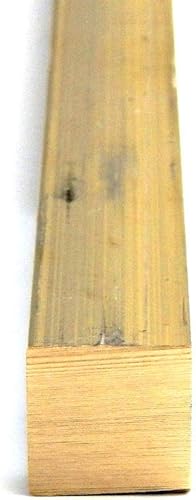 Barras planas cuadradas de latón de 1 x 1 pulgada de ancho, 12 pulgadas de largo, placas cuadradas de molino C360 (1 x 1 pulgada cuadrada-12