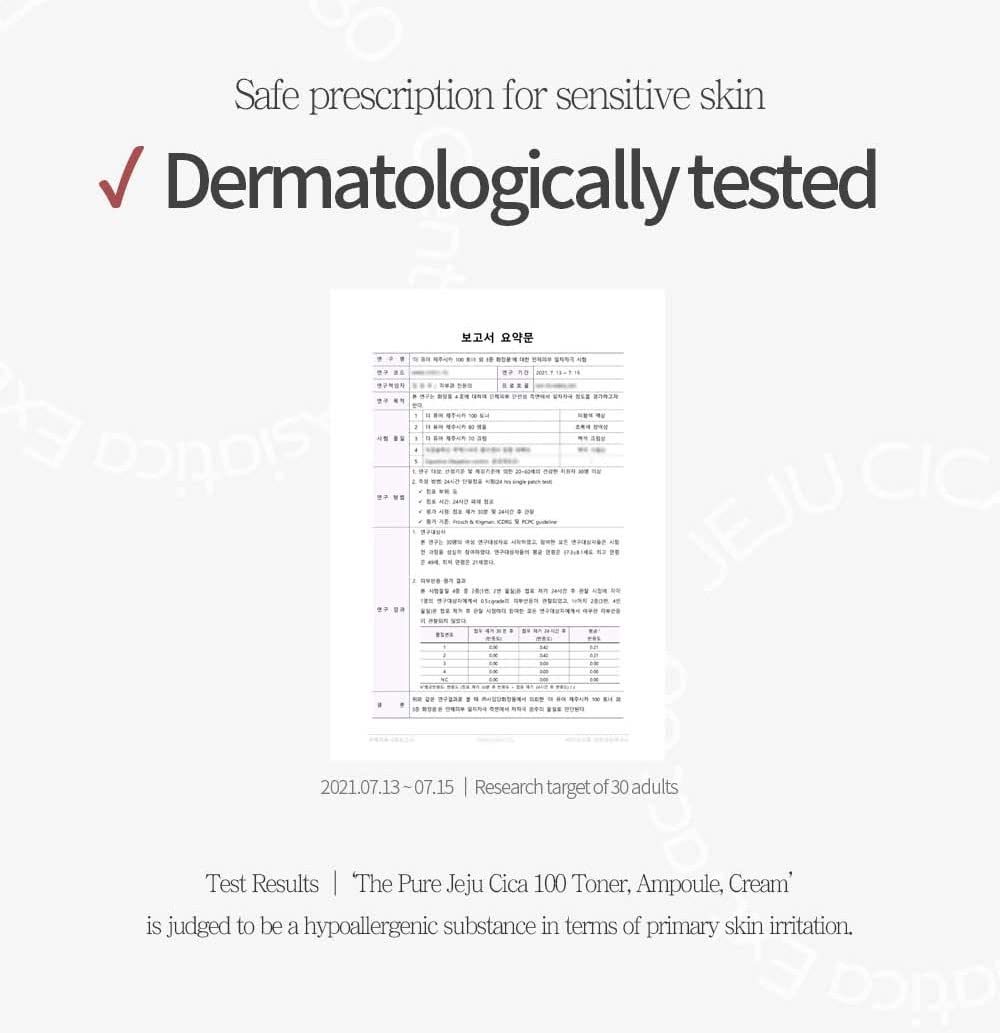 PRETTYSKIN Jeju Centella Asiatica 80% Soothing Ampoule – Calming Serum for Sensitive Skin with Tea Tree & Flower Complex, Hypoallergenic & Dermatologist Tested 1.69 fl. oz. - Image 7