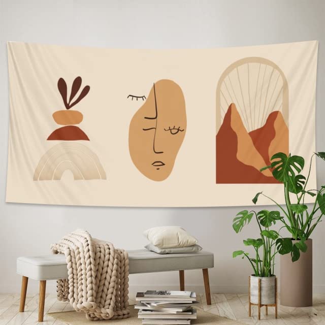 Tapisserie murale simple et fraîche Hippie chambre décoration de la maison tapisserie bohème décoratif Yoga drap de matelas C15 95x73cm