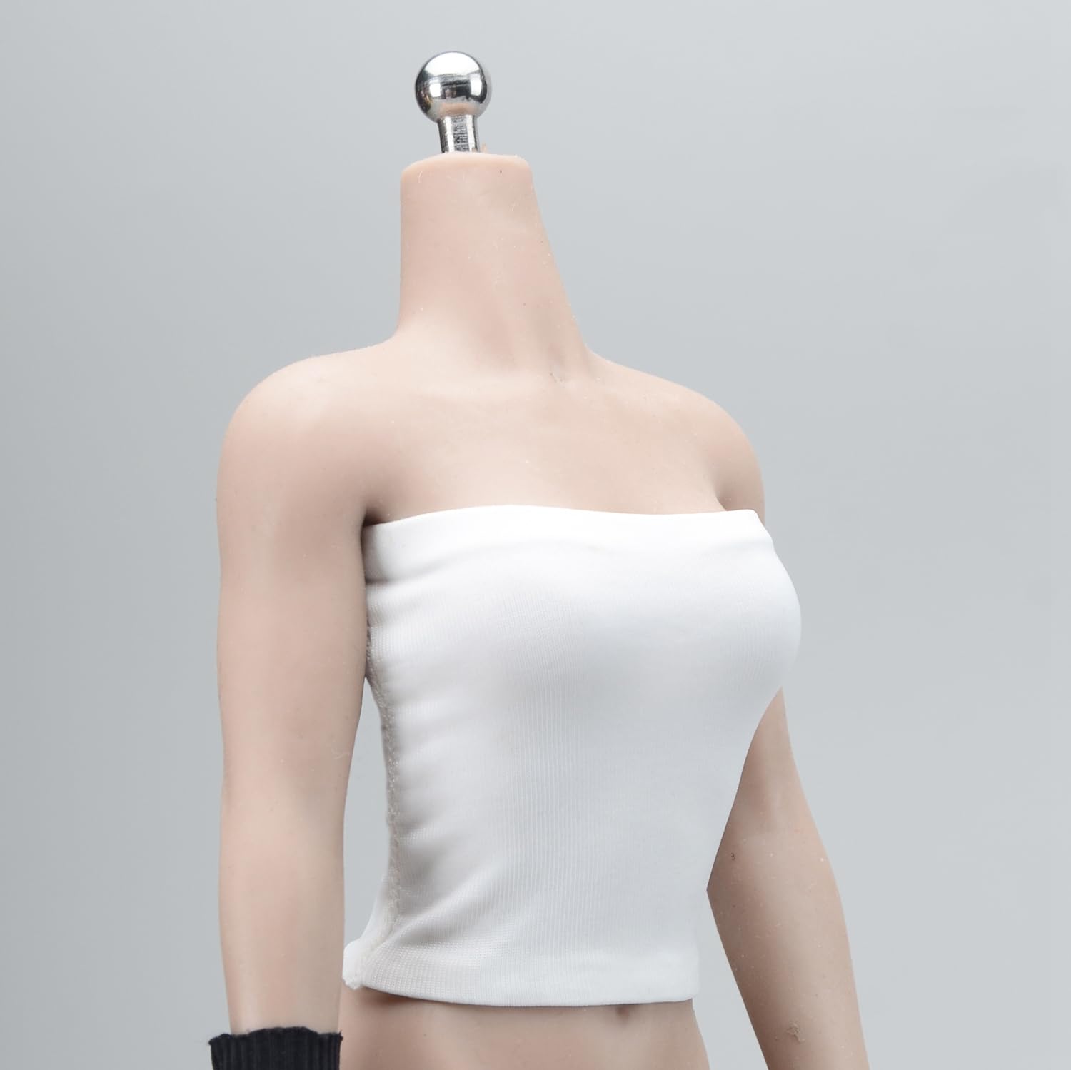 Vêtements 1/6 gilet blanc ajusté pour habiller figurine sans pli