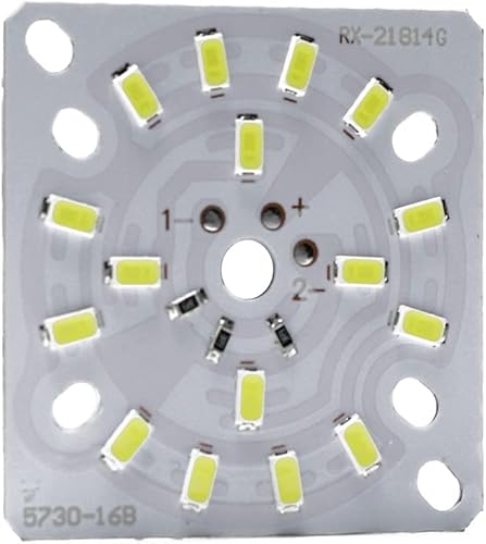 DC5V Voltaje de entrada SMD LED 6000K Temperatura de color 5730 Placa PCB Placa 8w LED PCB para DIY Bombilla LED Downight Luz de techo Lámpara de