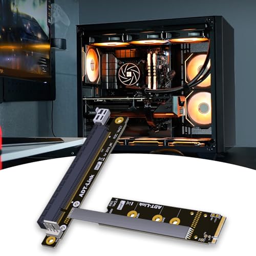 Câble d'extension PCI-Express de haute précision Link M.2 PCI avec support Riser - 2