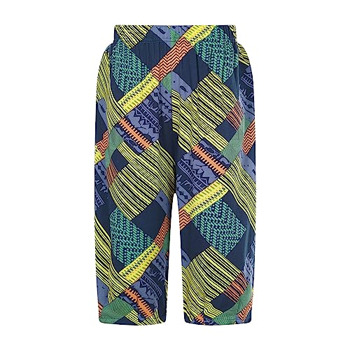 Little Kids Unisex Smocked Harem Baggy Pants Girls Boys Sports Dance Shorts Trousers Bohemian Casual Wear