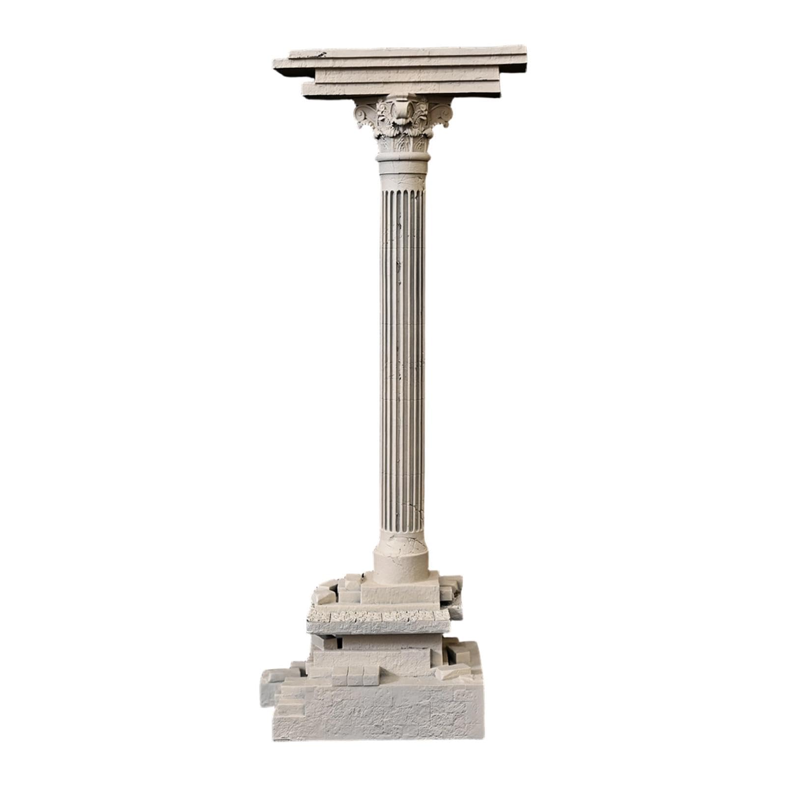 MagiDeal Roman Column Decoration Realistic Resin Mini Small and Medium Fish Tank Decoration Aquarium Decor Aquarium Ornament 185mm, Set A