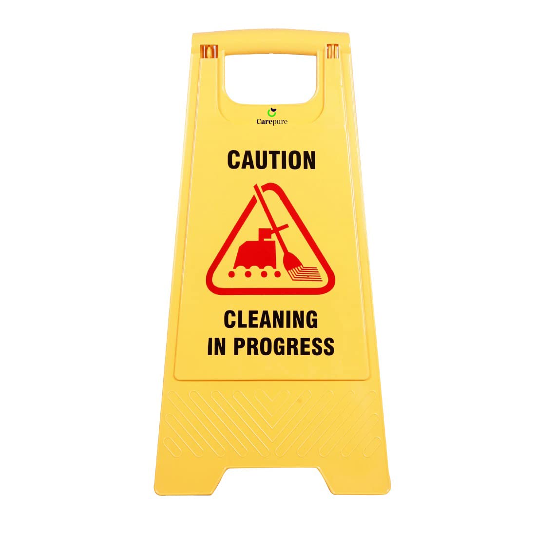 Carepure Cleaning Progress Sign Board, yellow caution sign board, housekeeping signage, slippery floor board, Safety Signs, Floor Cleaning Signs, Plastic sign Board - Cleaning Progress - 1 Pc (B0BJ2MCH9M) Amazon Price History, Amazon Price Tracker