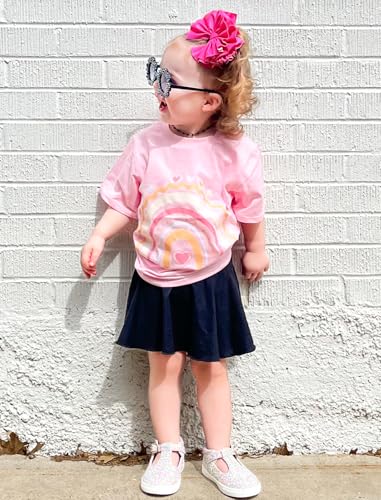 Toddler Girls Tshirt Kids Clothes for 2-6T Cute Graphic Tees Outfits Tops2