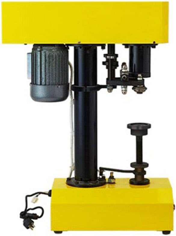 85mm Cans Sealer Semi Automatic Electric Plastic Glass Can Aluminum Capping Machine 110V 25pcs/min for Iron and Plastic Cans Convenient Operation