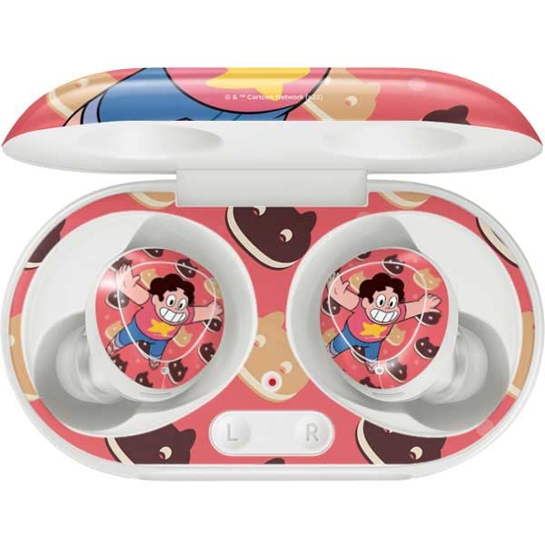 Skinit Decal Audio Skin compatible with Samsung Galaxy Buds+ - Officially Licensed Warner Bros Steven Universe Free Falling Design