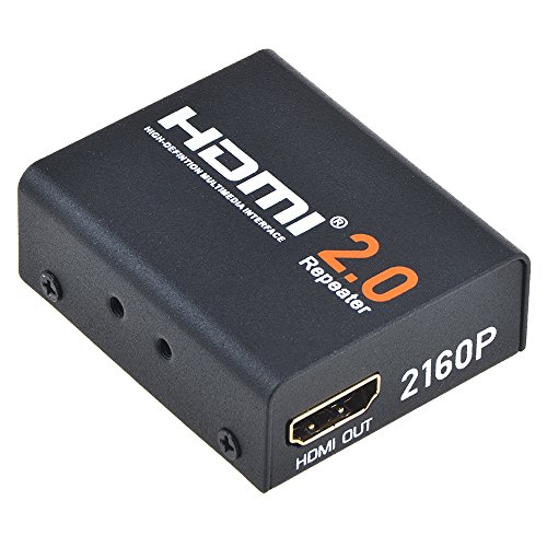 4K2K 1080P 3D HDMI Booster, JerGO HDMI 2.0 Signal Amplifier Repeater Boost Up