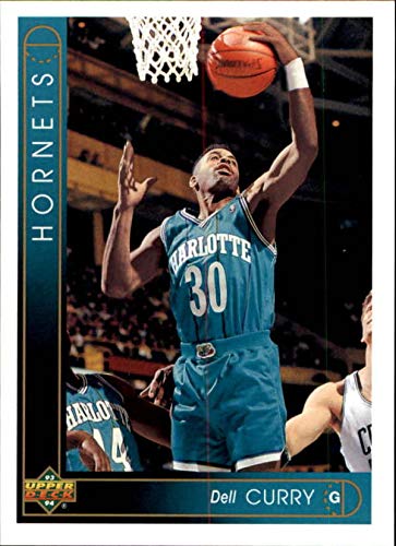 Amazon.com: 1993-94 Upper Deck #3 Dell Curry Charlotte Hornets NBA