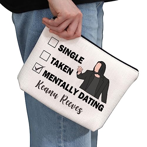 PYOUL Keanu R Inspired Gift Dating Keanu R Makeup Bag Keanu R Fan Cosmetic Bag Keanu R Merch (Dating Keanu R B) - Image 2