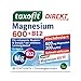 Produktbild taxofit® Magnesium 600 + B12 Direkt | 20 Portionen Direkt-Granulat | Magnesiumoxid hochdosiert 600mg, Vitamin B12 & B1 | unterstützt Energiestoffwechsel | vegan & laborgeprüft