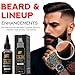 Supreme Trimmer Airbrush Hair & Beard Enhancement Ink | Barber-Grade Line-Up & Filler Spray | Water Resistant, Washable, Pre-Mixed for Precision Hairlines & Sharp Edges (Washable / 60ML Black)