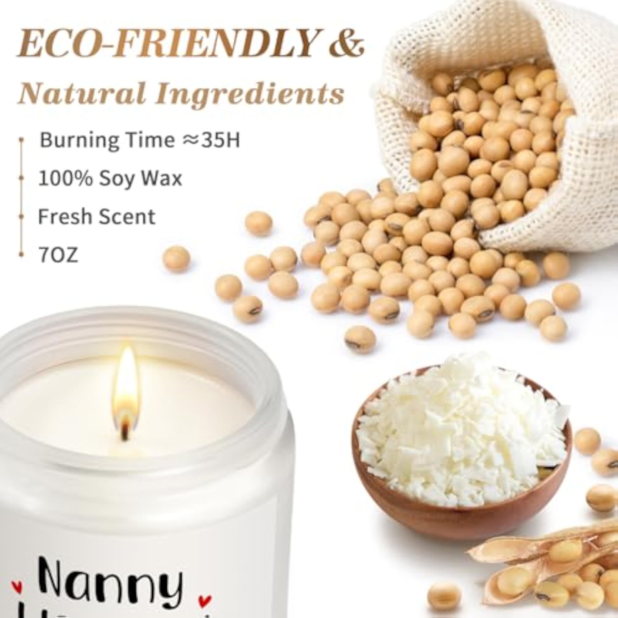 Nanny Gifts Candle
