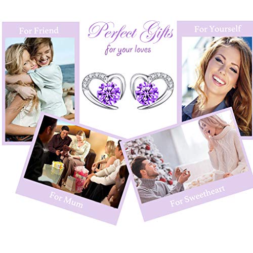 Pendientes de corazón de plata 925 hipoalergénicos para evitar alergias con total elegancia 3