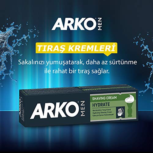 Image of Arko Shaving Cream, Moist, 100g (94 ml)