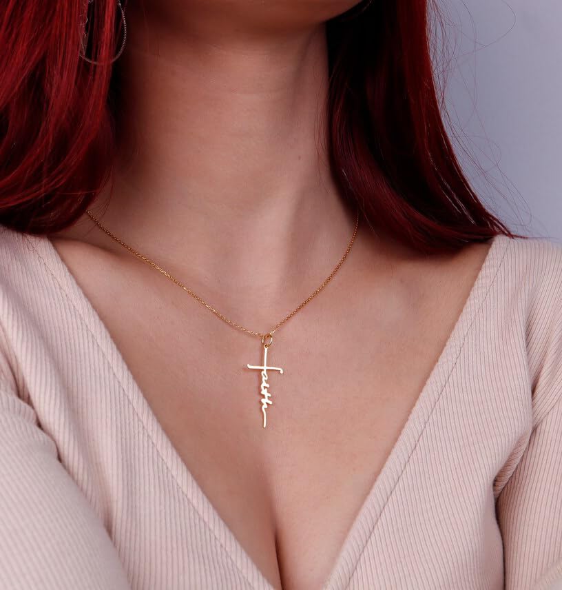 Image of Custom Name Necklace - 925 Sterling Silver & 316 Stainless Steel, 14 Fonts & Multi-Language Options, 4 Colors, 5 Chain Styles, Personalized Gift with Premium Box