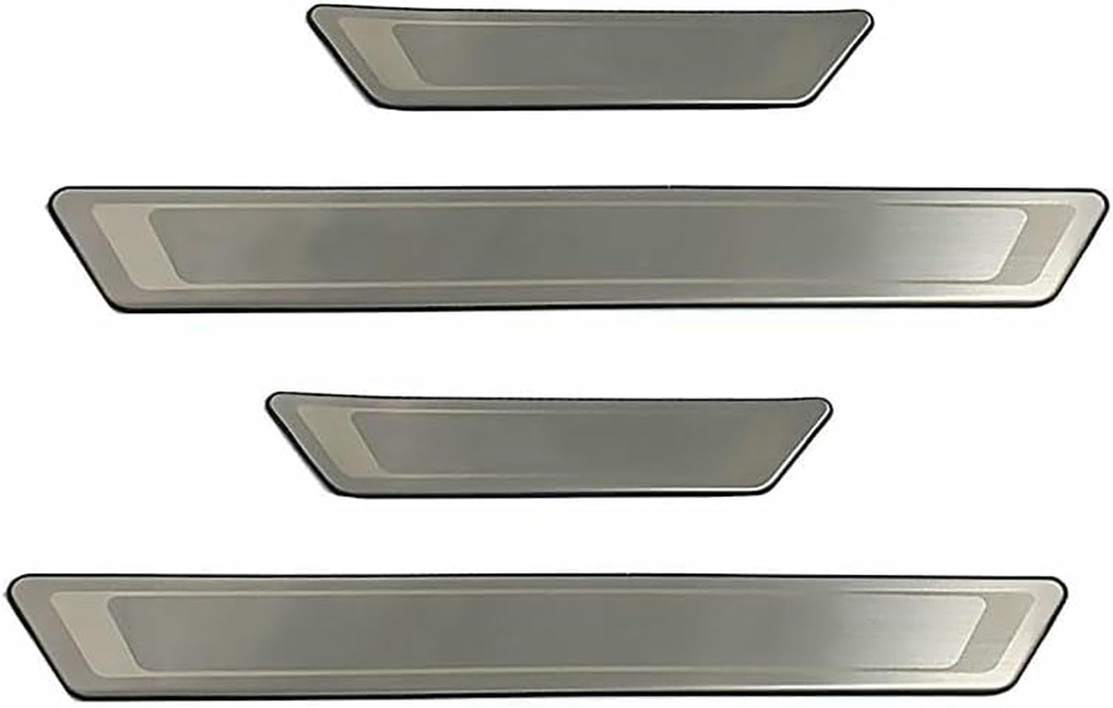 4 Protectores De Umbral De Puerta para Opel para Crossland X 2017-2020, Tira De Pedal De Bienvenida.