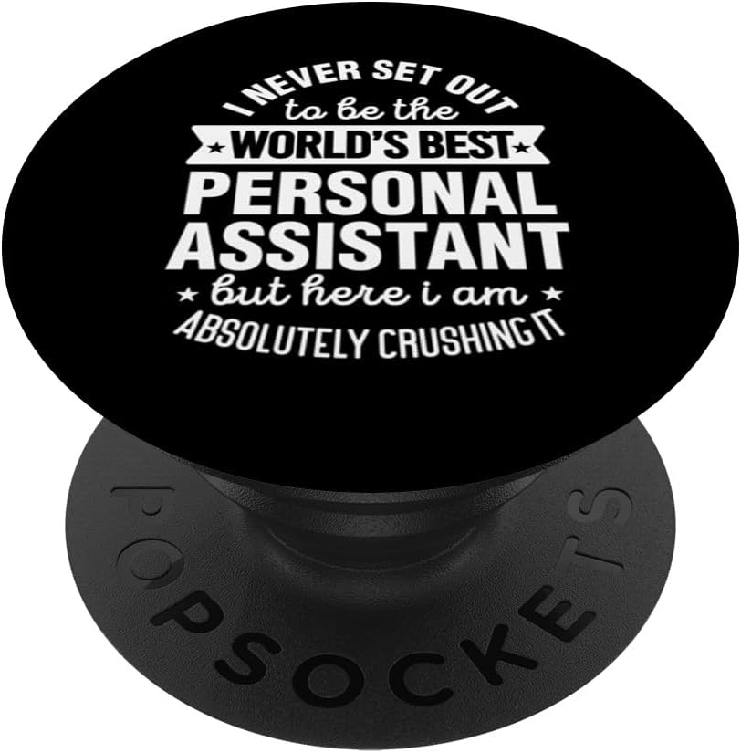 World Best Personal Assistant PopSockets Swappable PopGrip